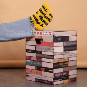 Mueble de Cartón Nómade - Diseño de Libros